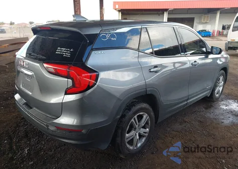 2018 GMC Terrain Sle from USA, damaged, VIN 3GKALMEV8JL343395